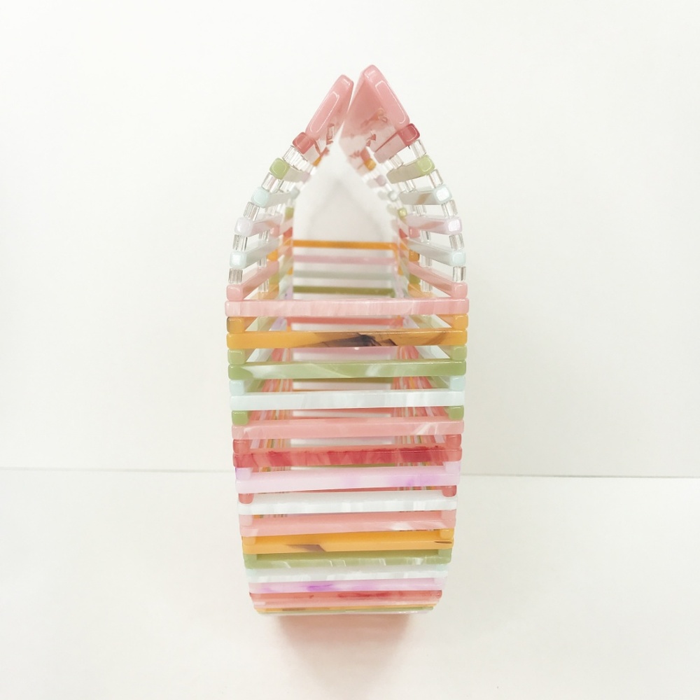 Acrylic Arc Handbag in Pastel - Picture 8 of 8